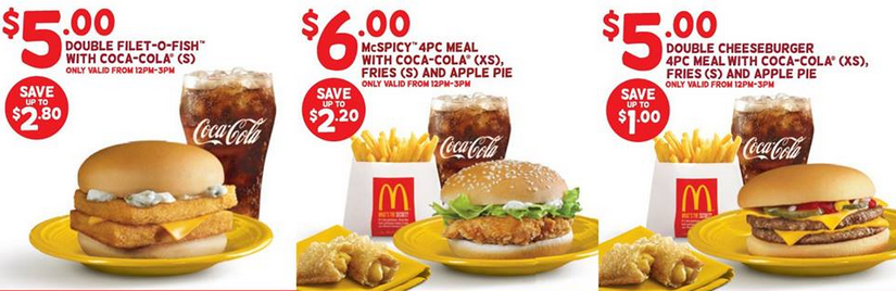 mcdonalds coupons