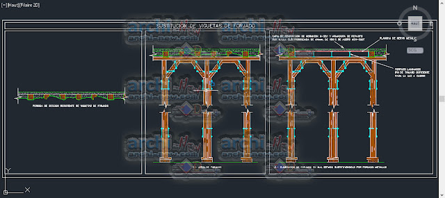 download-autocad-cad-dwg-file-structure-Rehabilitation-replacement-floor-joists