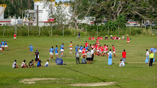 School teams playing against each other on friday