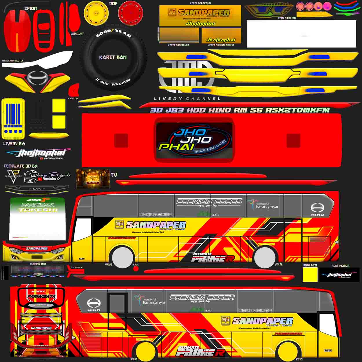 download mod mod bussid sandpaper