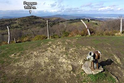 Pagogan desde la cima de Zalbizkar