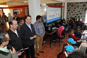 Inauguración biblioteca Digital