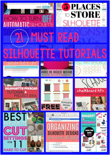  Silhouette Design Studio tutorials, silhouette tutorial, silhouette cameo tutorial for beginners, silhouette 101, silhouette america blog