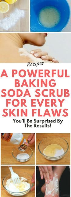 A Powerful Baking Soda Scrub For Your Every Skin Flaws!