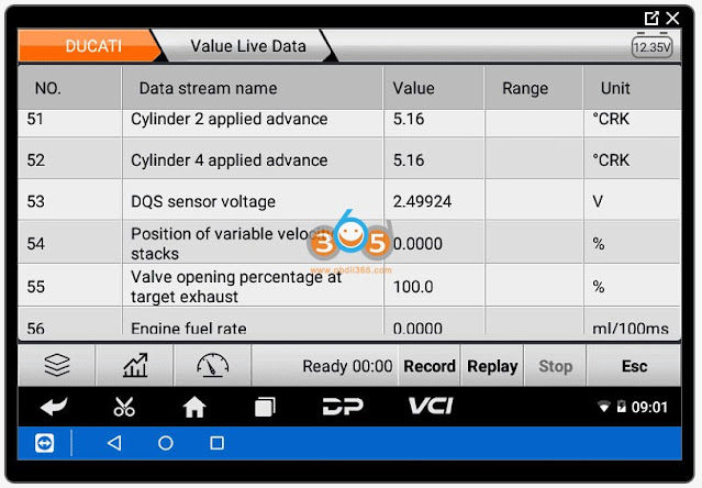 OBDSTAR iScan Ducati Setup 16