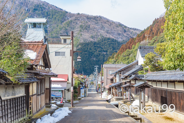 智頭宿の風景