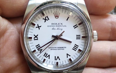 AAA Rolex Air-King White Roman Numeral Dial Stainless Steel 34mm 114200 Replica Watches Review