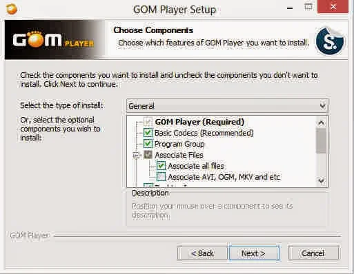 Cara install GOM Player