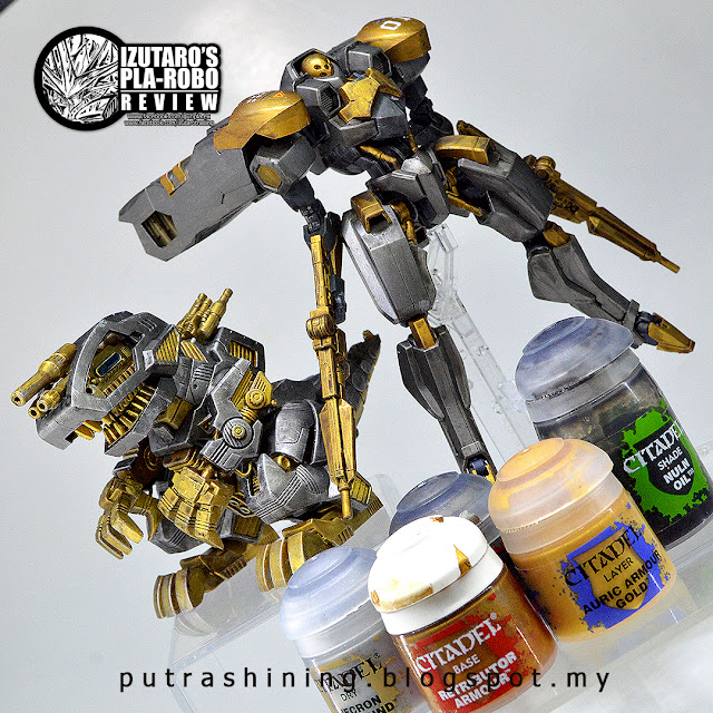 Zoids D-Style Deathsaurer Citadel Paints by Putra Shining