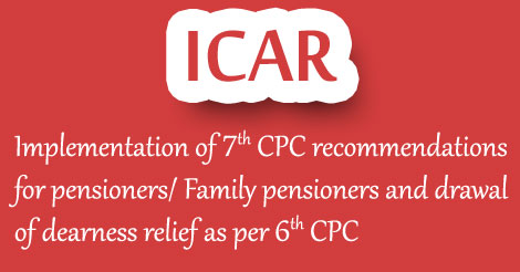 ICAR-7th CPC recommendations