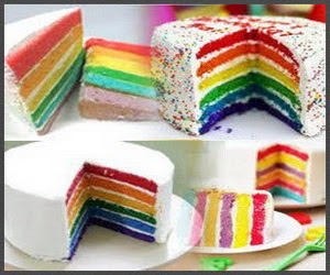 Resep Rainaow Cake Lembut