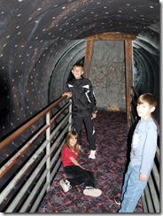 This tunnel was weird and made us sick