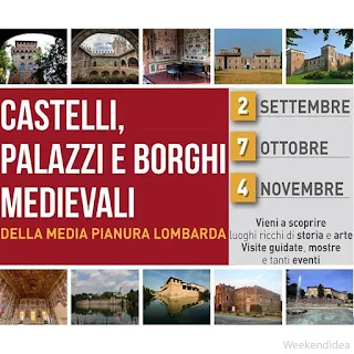 Giornate dei castelli, palazzi e borghi medievali 7 ottobre - 4 novembre