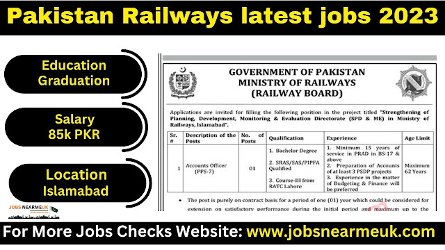 Pakistan Railways latest jobs 2023 apply Karen pure Pakistan se