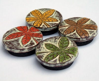 polymer clay refrigerator magnets