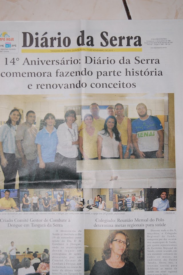 Diário da Serra celebra 14 anos de história
