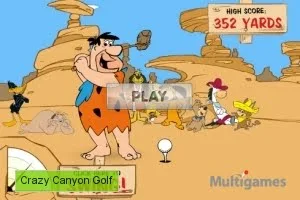 Flintstones Crazy Canyon Golf