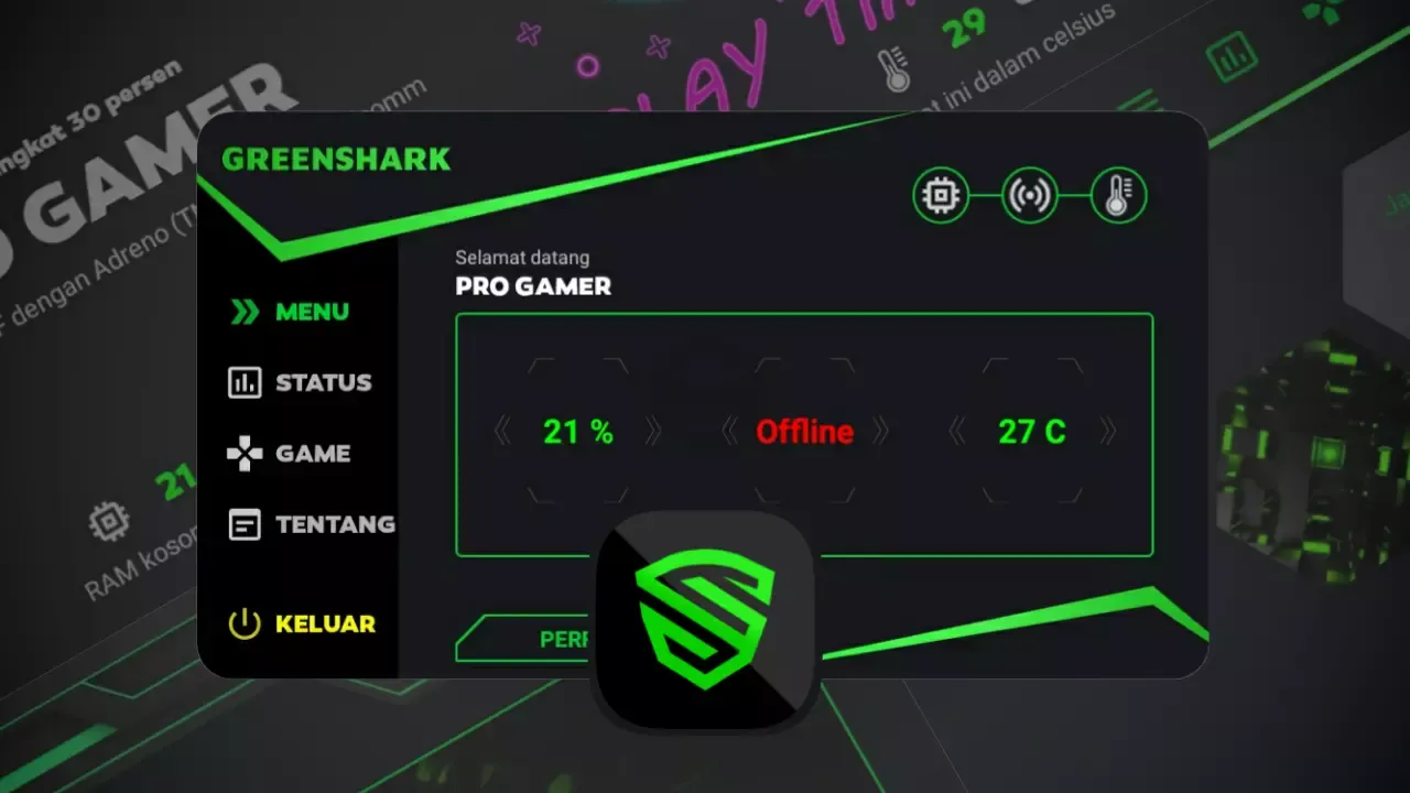 Download GreenShark Pro Mod