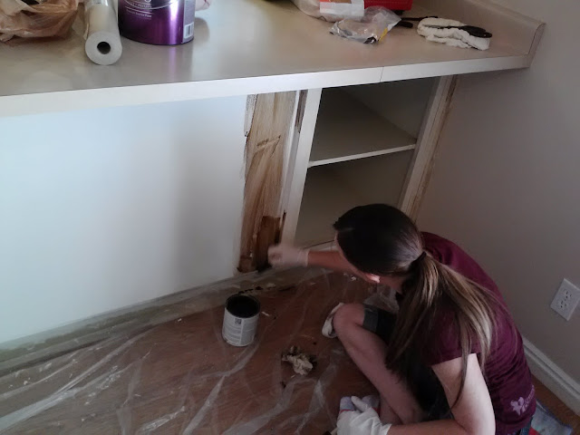 The Petersen Project: How I Painted My Kitchen Cabinets