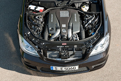 2011 Mercedes-Benz S63 AMG Engine View