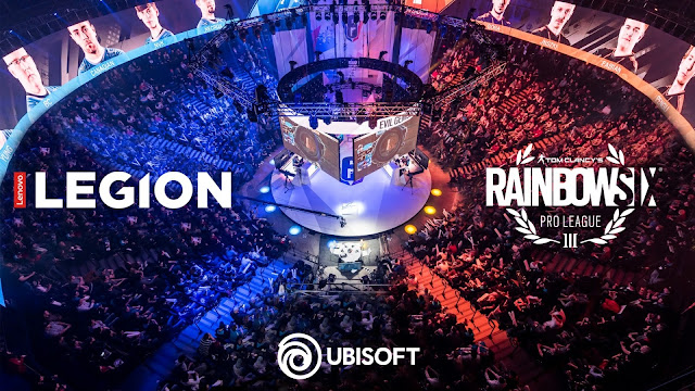 Lenovo Legion Jailin Kerjasama Dengan Ubisoft untuk Liga Pro Rainbow Six Siege