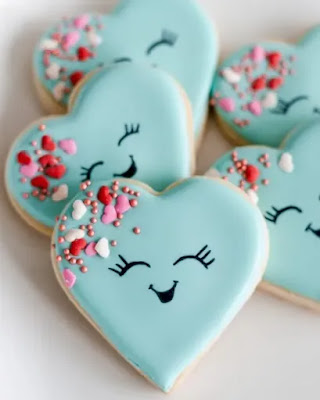 Six More Weeks of Winter, Oh My... and cute Valentine Cookies..