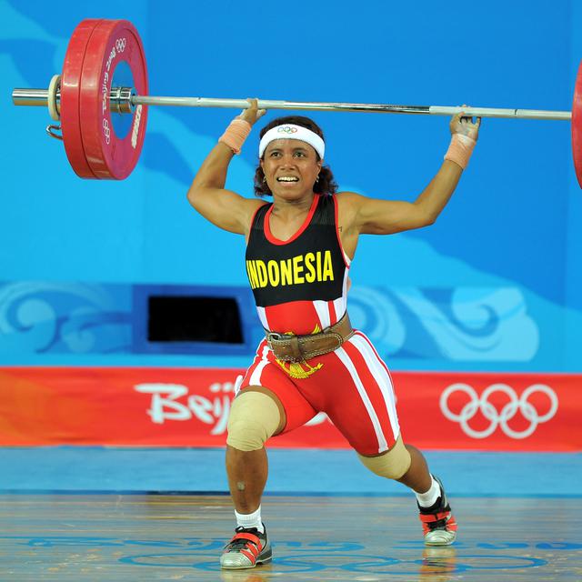 Lisa Rumbewas di Olimpiade Beijing 2008