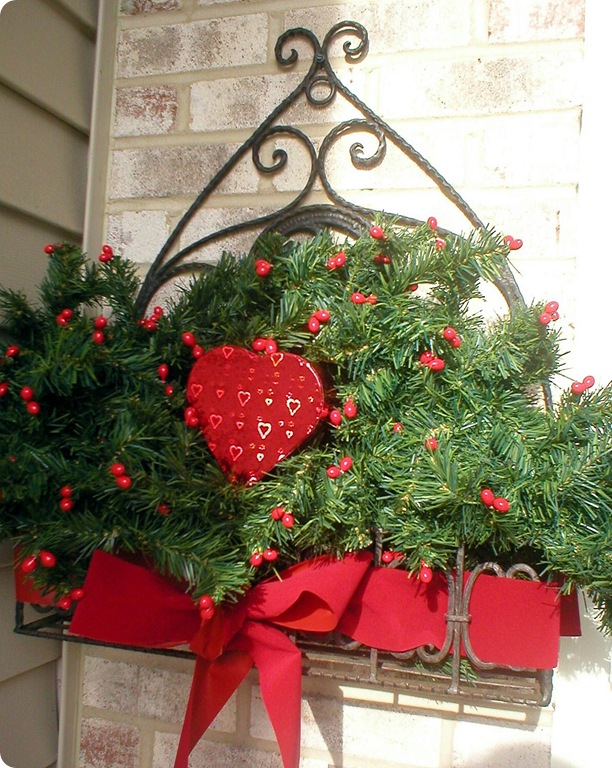 Wrought iron basket