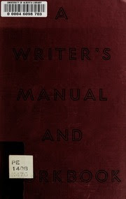 A Writer's Manual and Workbook by Paul P. Kies