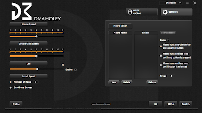 DM6 Holey oprogramowanie