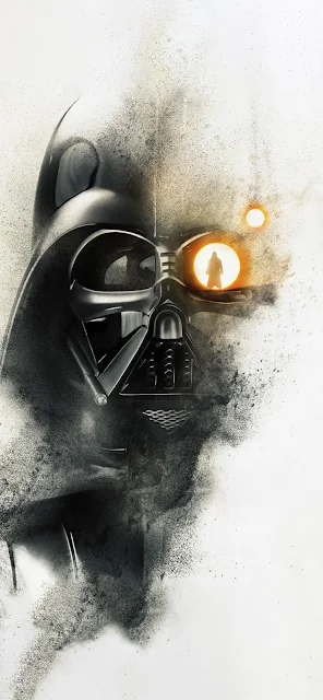 Darth Vader in Obi-wan Kenobi disney plus series poster wallpaper