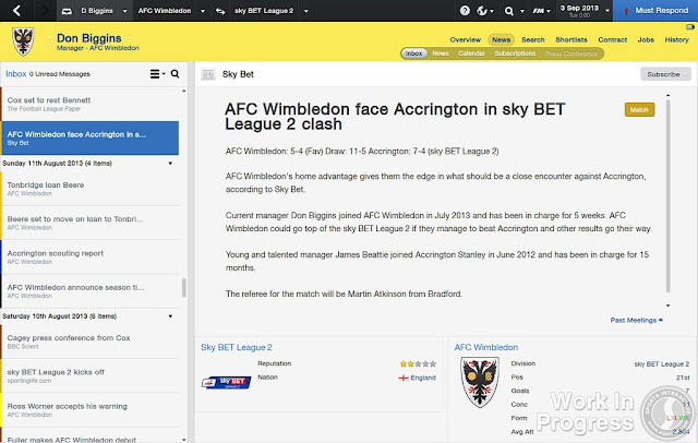 Football Manager 2014 Screenshots