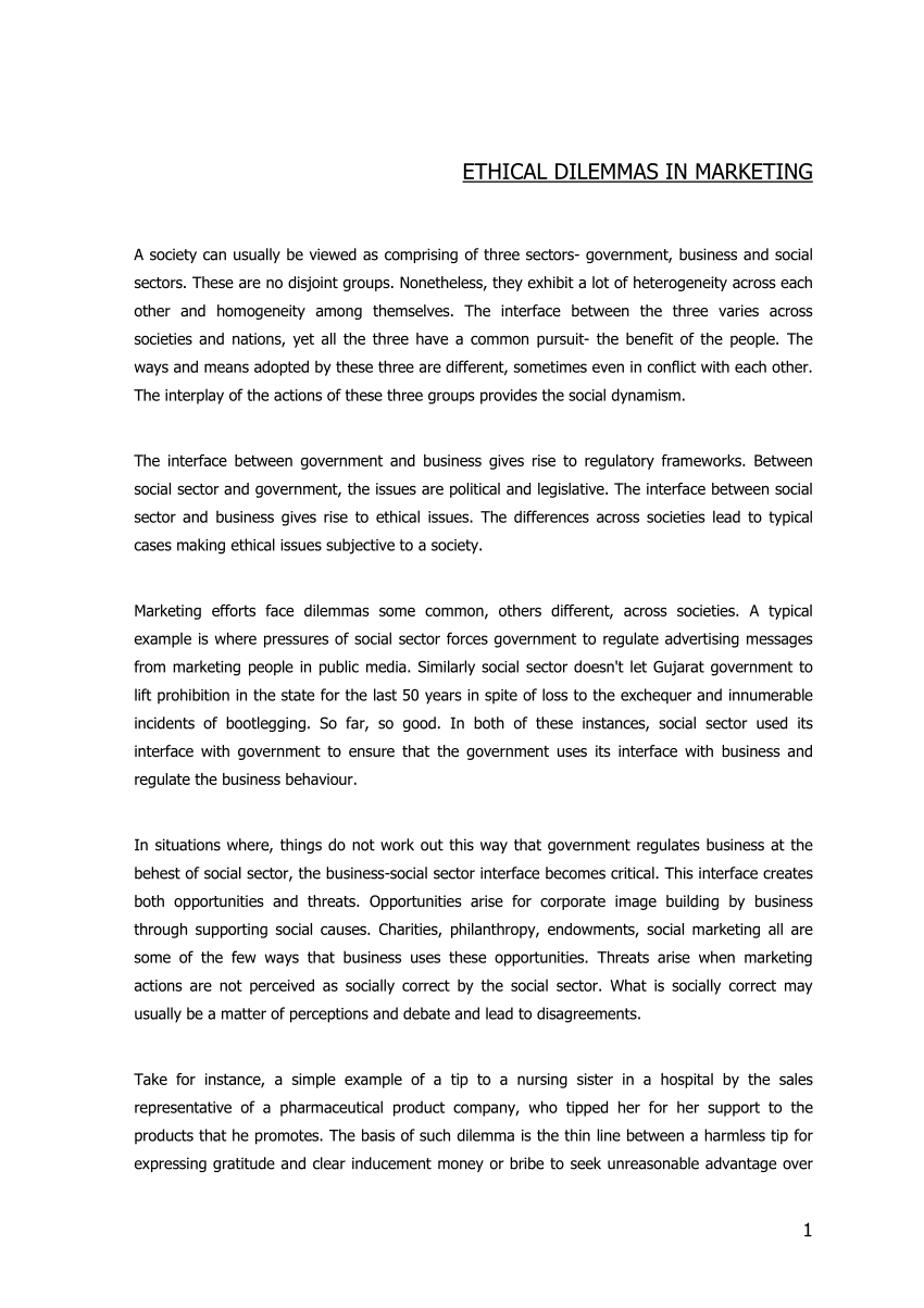 Ethical Dilemma Essays: 10 Topic Ideas and Paper Example ethical dilemma essays