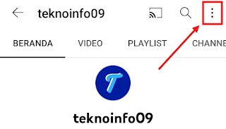 4. Cara Menyalin Link Channel YouTube Sendiri di Android