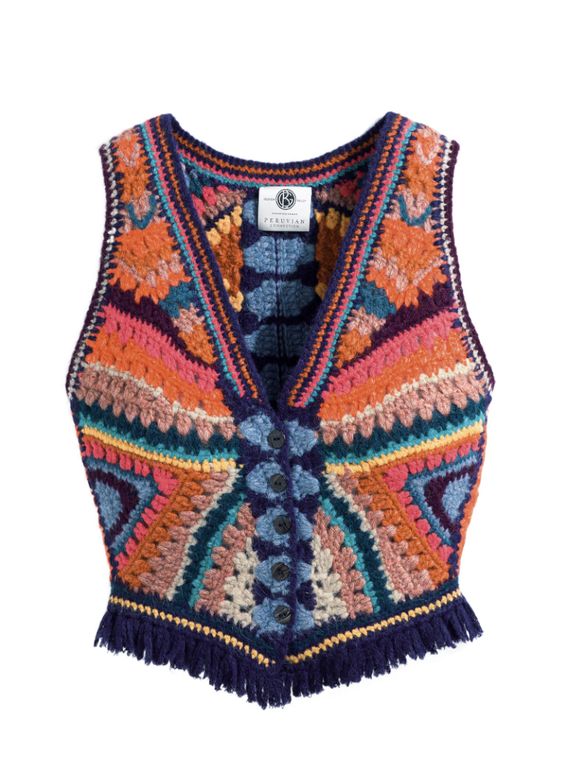 crochet vest