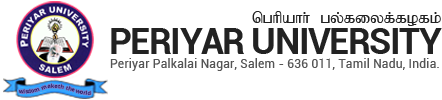 Periyar University Research Fellowships 2017 for PhD