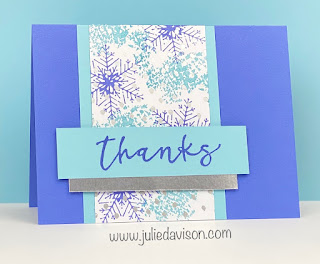 Stampin' Up! Season of Chic Cards ~ Silver & Gold Designer Paper ~ Sale-a-bration 2022 ~ www.juliedavison.com #stampinup