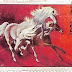 1972 - Pintura de Cavalos, 30 Dirhams