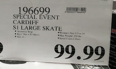 Cardiff S1 Large Skate at Costco