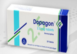 Dopagon دواء دوباجون, Bromocriptine  دواء بروموكريبتين,إستخدامات دواء دوباجون,الجرعة والإدارة دواء دوباجون,التفاعلات الدوائية دواء دوباجون,آثار جانبية دواء دوباجون,الحمل والرضاعة دواء دوباجون,فارما كيوت دليل الأدوية المصري