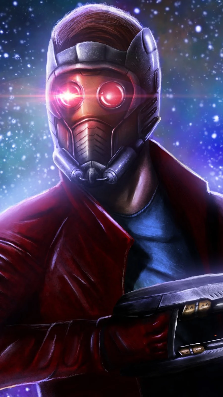 Papel de parede grátis Star-Lord Guardians of the Galaxy para PC, Notebook, iPhone, Android e Tablet.