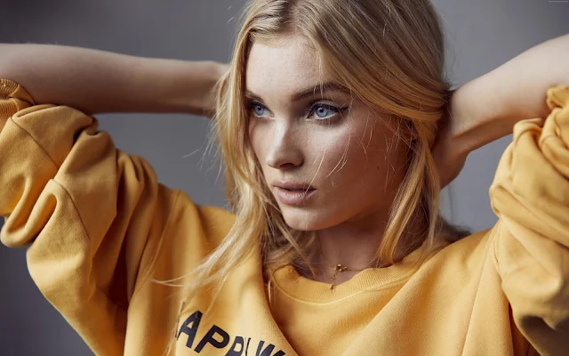 Elsa Hosk Model wallpaper. Click on the image above to download for HD, Widescreen, Ultra HD desktop monitors, Android, Apple iPhone mobiles, tablets.