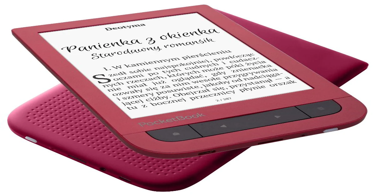 czytnik PocketBook Touch HD 2 Ruby Red - grafika
