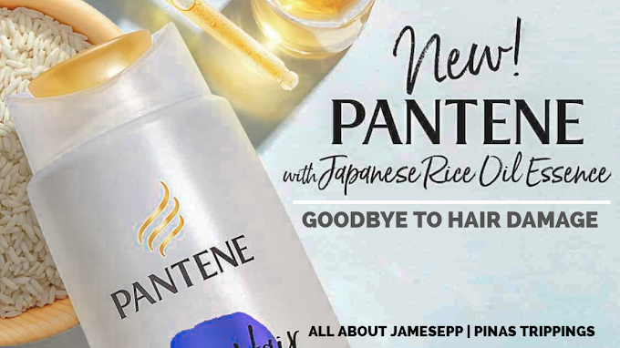 THE NEWEST PANTENE WITH RICE OIL ESSENCE - BYE-BYE HAIR DAMAGE