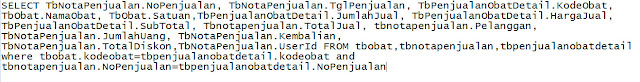 Membuat Nota Penjualan Dengan Visual Basic 6.0