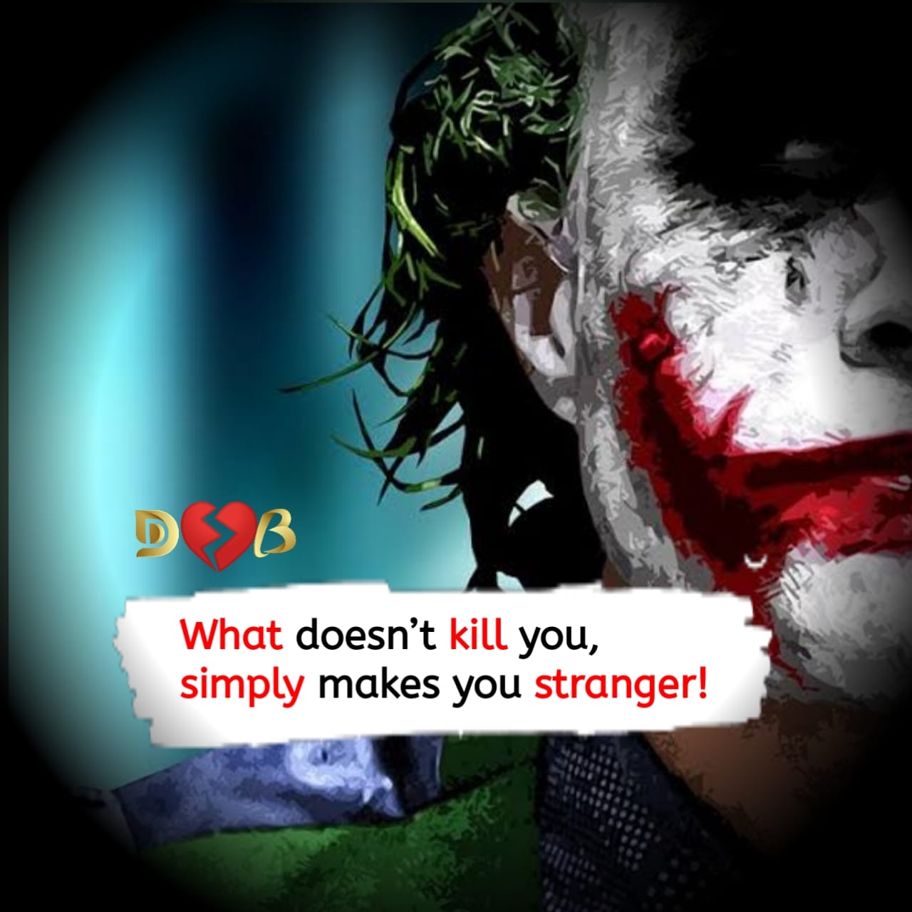 Joker smile motivational quotes