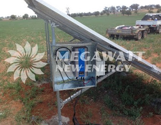 Solar livestock water supply project in Australia