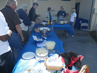 The food service line