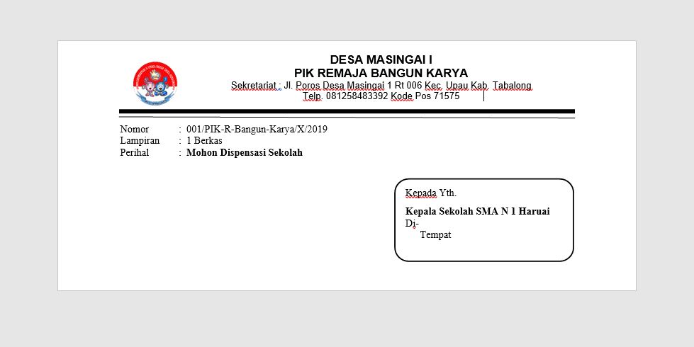 Download File Kop Surat Di Amplop Tinggal Print Mediasiana Media Pembelajaran Masakini