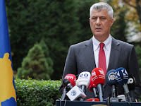 Kosovo president resigns.